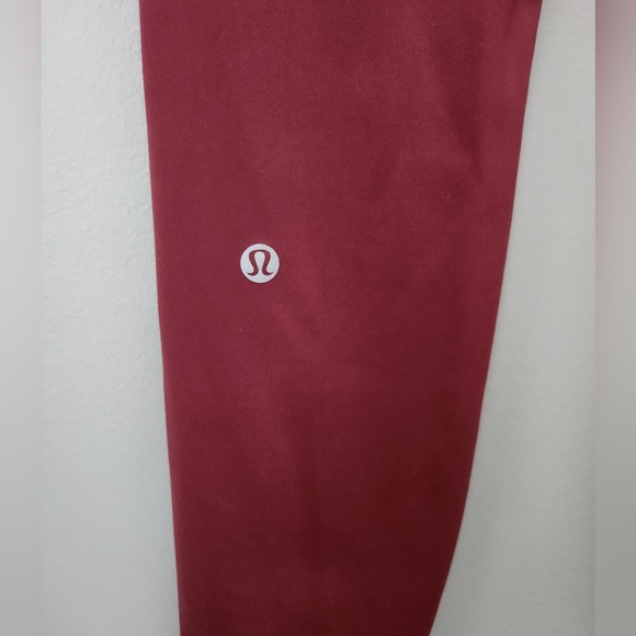 Lululemon Wunder Train Leggings Maroon Size 8 - Picture 4 of 8